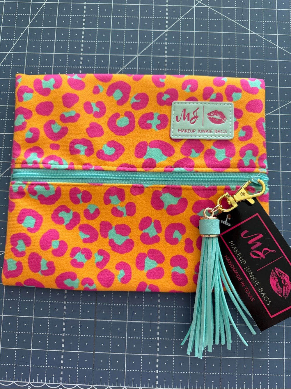 Makeup Junkie Small zipper bag! NWT!